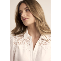 Tramontana Blouse Lace Off White